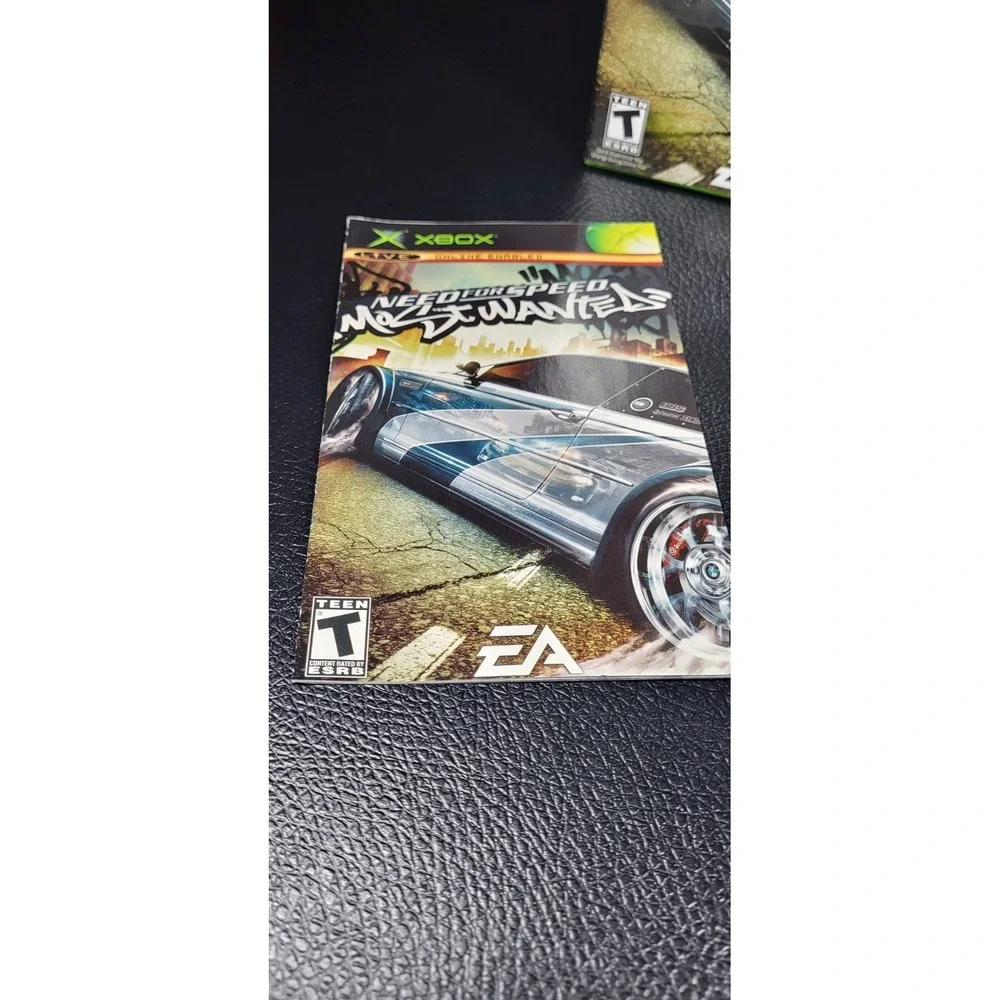 Need for Speed Most Wanted Xbox Original 2005 Complete CIB Tested with Manual